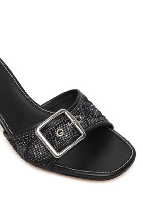 Coach Klapki CCM11 Czarny. Kolor: czarny. Materiał: skóra