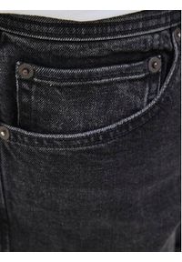 Jack & Jones - Jack&Jones Szorty jeansowe Rick 12269612 Czarny Regular Fit. Kolor: czarny. Materiał: bawełna