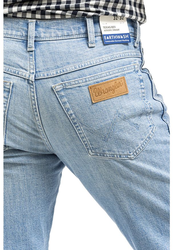 Wrangler - WRANGLER TEXAS MĘSKIE SPODNIE JEANSOWE JEANSY LOVESICK W121Y728Q 112320119. Okazja: na co dzień. Sezon: lato. Styl: klasyczny, elegancki, casual