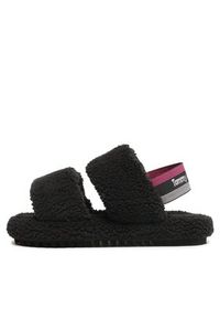 Tommy Jeans Kapcie Tj Winter Sandal 2D EN0EN02031 Czarny. Kolor: czarny. Materiał: materiał #3