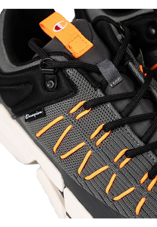 Champion Sneakersy "Lander" | S21704 | Lander XTRM | Mężczyzna | Szary. Kolor: szary. Materiał: materiał. Wzór: aplikacja