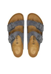 Birkenstock Klapki Arizona 1031632 Szary. Kolor: szary. Materiał: skóra, zamsz #4
