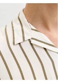 Jack & Jones Koszula Jeff 12288853 Beżowy Relaxed Fit. Kolor: beżowy. Materiał: wiskoza #4