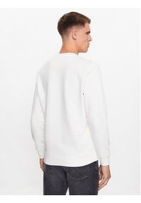 Pepe Jeans Bluza Melbourne Sweat PM582483 Biały Regular Fit. Kolor: biały. Materiał: bawełna