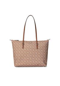 Lauren Ralph Lauren - LAUREN RALPH LAUREN Torebka 431916737039 Brązowy. Kolor: brązowy #3