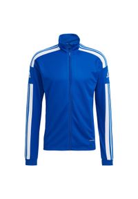 Adidas - Bluza piłkarska męska adidas Squadra 21 Training. Kolor: niebieski, biały, wielokolorowy. Sport: piłka nożna