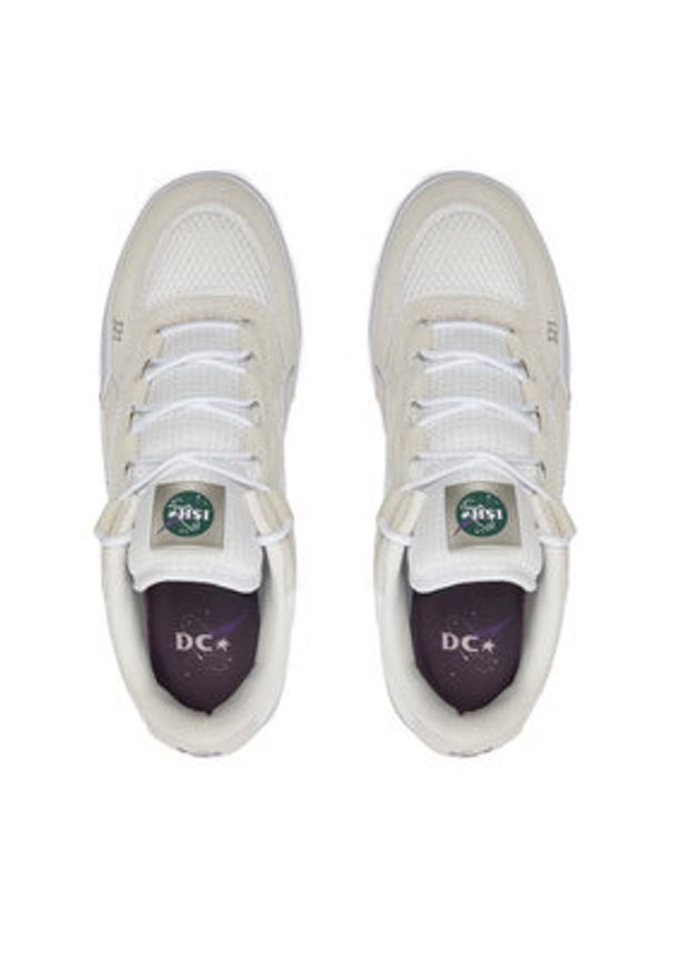 DC Sneakersy Metric S X Ish ADYS100838 Biały. Kolor: biały. Materiał: skóra