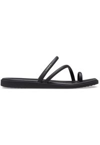 Crocs Sandały damskie Miami Toe Loop Sandal. Kolor: czarny