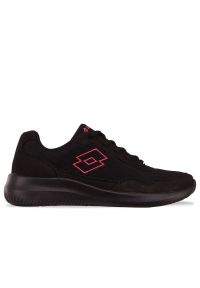 LOTTO - Buty unisex Lotto Connect 2400001U-1140 - czarne. Kolor: czarny. Materiał: materiał, tkanina, guma. Szerokość cholewki: normalna #1