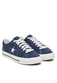 Converse Sneakersy One Star 95 A15097C Granatowy. Kolor: niebieski. Materiał: zamsz, skóra #4