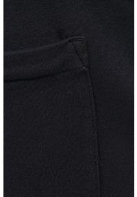 s.Oliver - Spodnie męskie kolor czarny melanżowe. Kolor: czarny. Materiał: bawełna, materiał. Wzór: melanż #3