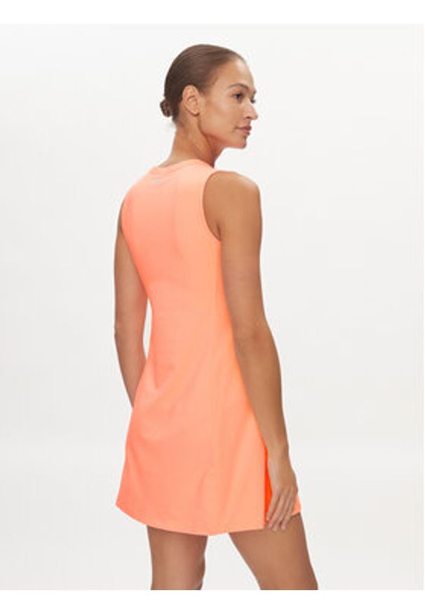 DKNY Sport Sukienka letnia DP2D4754 Pomarańczowy Slim Fit. Kolor: pomarańczowy. Materiał: syntetyk. Sezon: lato. Typ sukienki: sportowe. Styl: sportowy