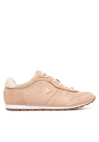 Guess Sneakersy FLTTYR SUE12 Beżowy jasny. Kolor: beżowy. Materiał: materiał #1
