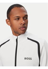 BOSS Bluza Spin 50554402 Biały Regular Fit. Kolor: biały. Materiał: syntetyk #4