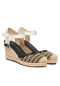 Guess Espadryle FLJNAM FAB04 Czarny. Kolor: czarny. Materiał: materiał