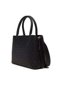 Calvin Klein Torebka Ck Business Medium Tote_Mono K60K612575 Czarny. Kolor: czarny. Materiał: skórzane