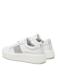 TwinSet - TWINSET Sneakersy 251GCJ018 Biały. Kolor: biały. Materiał: skóra #5