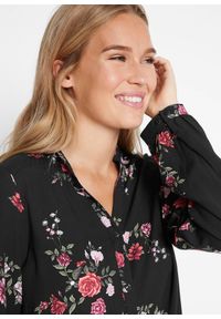 bonprix - Długa tunika z wiskozy. Kolor: czarny. Materiał: wiskoza. Długość: długie #2