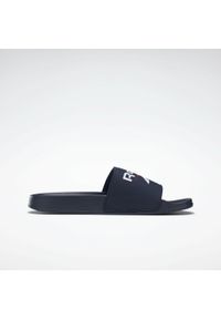 Klapki męskie Reebok Fulgere Slide. Zapięcie: bez zapięcia. Kolor: czerwony, niebieski, wielokolorowy, biały. Materiał: syntetyk, materiał. Szerokość cholewki: normalna. Sport: pływanie, fitness