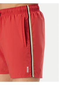 BOSS Szorty kąpielowe Iconic 50491594 Czerwony ciemny Regular Fit. Kolor: czerwony #4