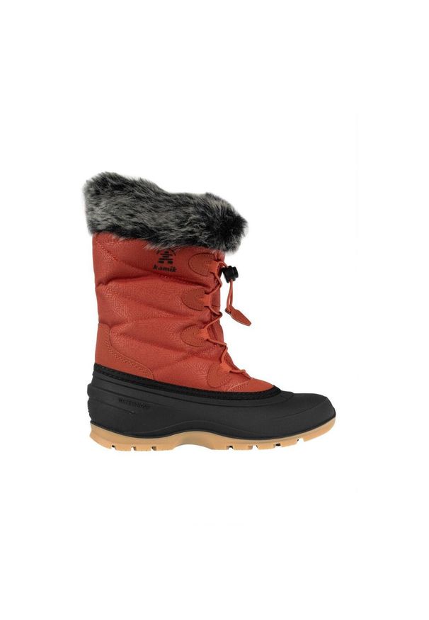 Buty zimowe damskie Kamik Momentum 3 Women. Kolor: czerwony, wielokolorowy, czarny. Sezon: zima. Styl: sportowy