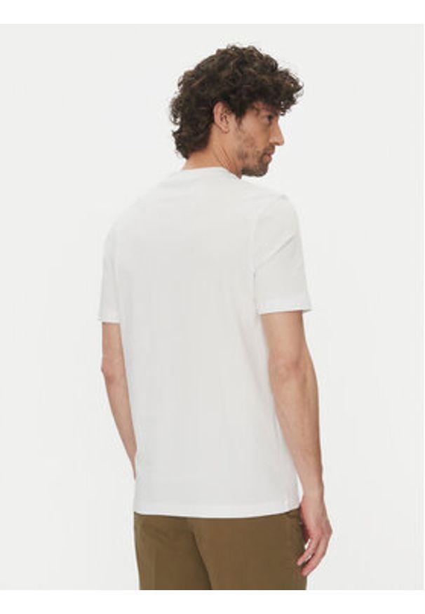 BOSS T-Shirt C-Thompson 13 50536763 Biały Regular Fit. Kolor: biały. Materiał: bawełna