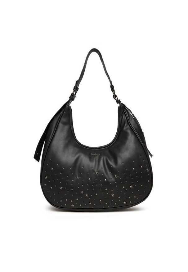 Pepe Jeans Torebka Nadia Cluster PL0300014 Czarny. Kolor: czarny. Materiał: skórzane