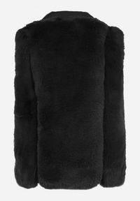 Born2be - Czarna Kamizelka Futrzana Irelaia. Kolor: czarny. Materiał: futro #5