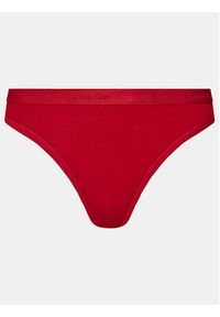 Calvin Klein Underwear Komplet 5 par stringów Thong 5pk 000QD5247E Kolorowy. Materiał: bawełna. Wzór: kolorowy #6