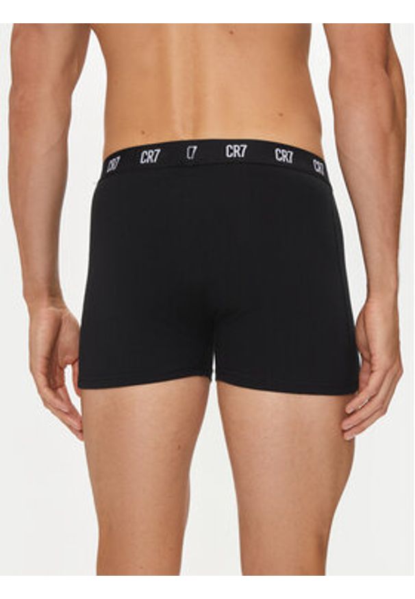 Cristiano Ronaldo CR7 Komplet 3 par bokserek Basic Trunk 3-Pack 8100-49-900 Czarny. Kolor: czarny. Materiał: bawełna