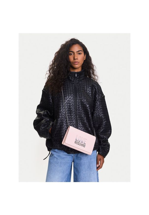 Love Moschino - Torebka LOVE MOSCHINO. Kolor: różowy
