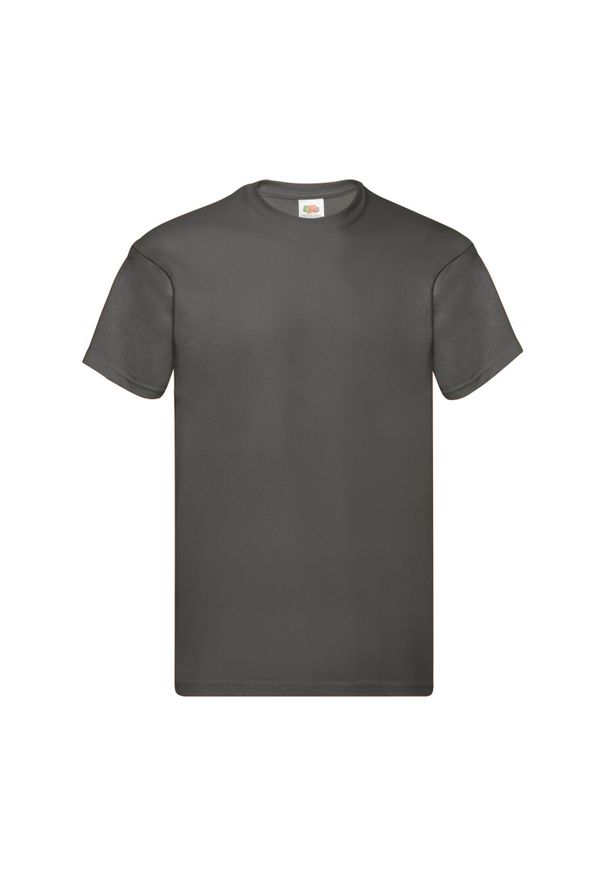 FRUIT OF THE LOOM - Oryginalna Bawełniana Koszulka Unisex Dla Dorosłych. Kolor: zielony. Materiał: bawełna. Sport: turystyka piesza