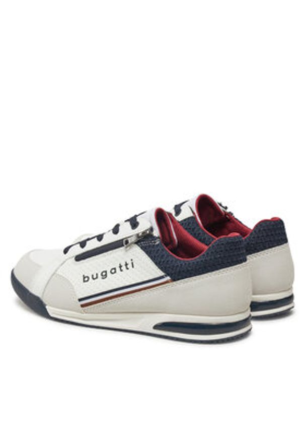 Bugatti Sneakersy 325-A3809-5000-2000 Biały. Kolor: biały. Materiał: skóra