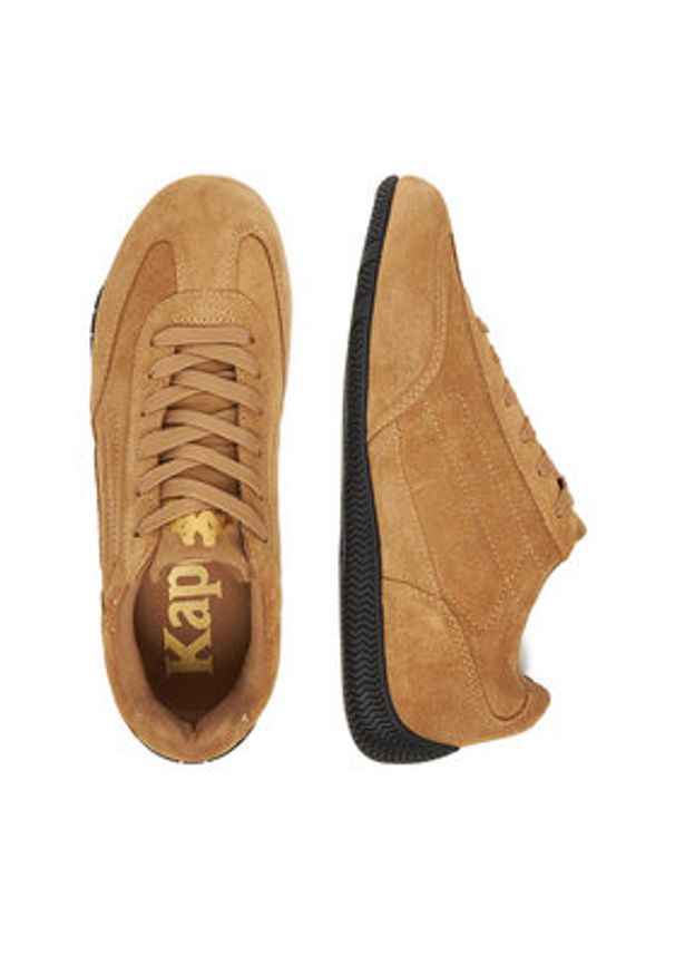 Kappa Sneakersy EO-V12-1128(W) Beżowy. Kolor: beżowy. Materiał: zamsz, skóra