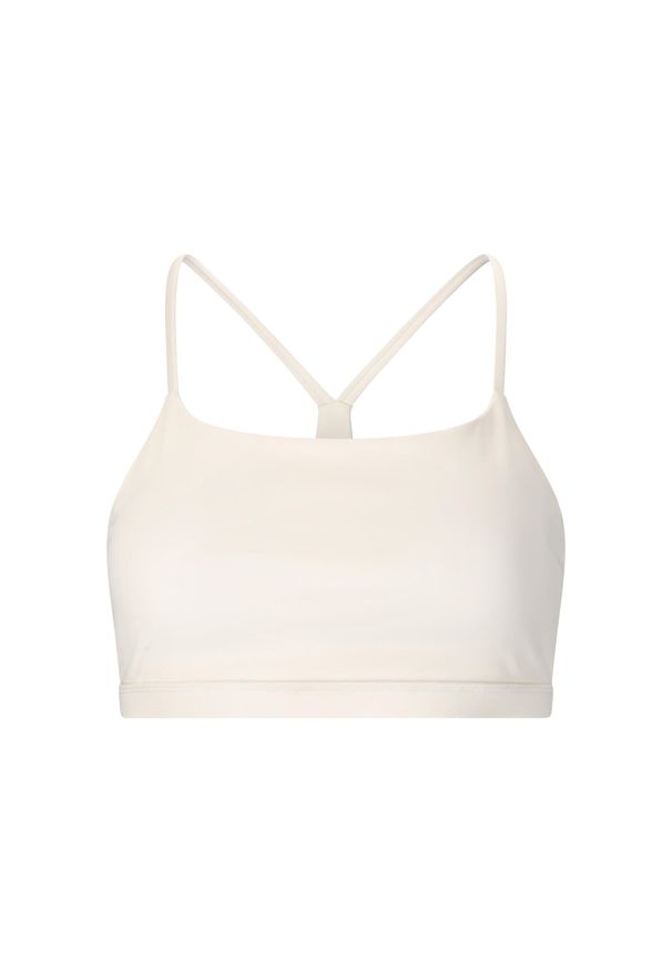 Biustonosz dla kobiet Athlecia Blossom. Kolor: biały. Sport: fitness