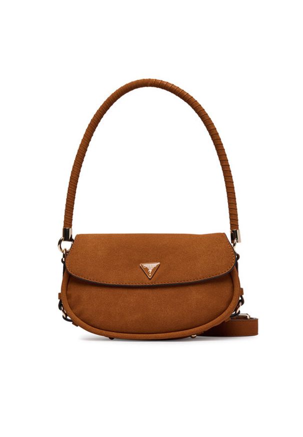 Guess Torebka Danya HWSG99 18190 Brązowy jasny. Kolor: brązowy. Materiał: skórzane