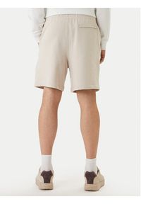 Calvin Klein Jeans Szorty sportowe LV04RF282G Écru Regular Fit. Materiał: bawełna. Styl: sportowy #4