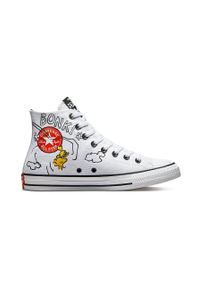 Converse trampki Converse x Peanuts kolor biały. Nosek buta: okrągły. Zapięcie: sznurówki. Kolor: biały. Materiał: guma #7