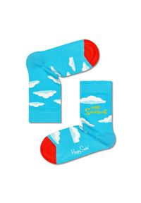 Happy-Socks - Skarpety wysokie unisex Happy Socks. Kolor: niebieski #1