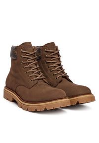 Guess Trapery FMFSIR LEA10 Brązowy. Kolor: brązowy. Materiał: skóra, nubuk #4