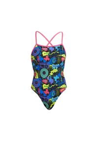 FUNKITA - Strój kąpielowy damski Funkita Poppy Long Strapped In. Kolor: wielokolorowy. Materiał: poliester