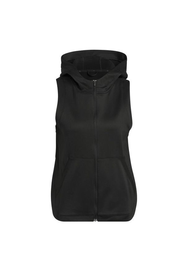 Adidas - Kamizelka Ultimate365 Cold.rdy z suwakiem na całej długości. Kolor: czarny. Sport: golf