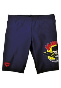 Spodenki kąpielowe chłopięce kąpielówki jammery na basen Arena Batman. Kolor: czerwony, niebieski, wielokolorowy, żółty. Wzór: motyw z bajki #1