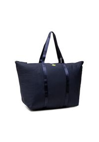 Lacoste Torebka Xl Shopping Bag NF3816YA Granatowy. Kolor: niebieski