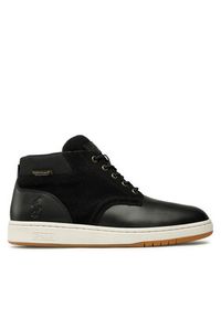 Polo Ralph Lauren Trzewiki Sneaker Boot 809855863002 Czarny. Kolor: czarny. Materiał: skóra #3