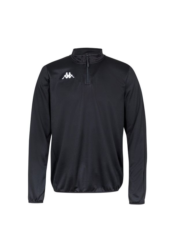 Bluza Kappa Tavole. Kolor: czarny. Materiał: poliester, materiał. Sport: fitness