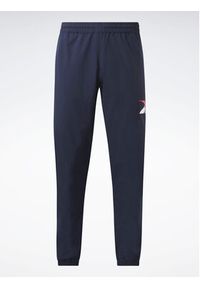 Reebok Spodnie dresowe Classics Vector IA2511 Niebieski Regular Fit. Kolor: niebieski. Materiał: dresówka, syntetyk #6
