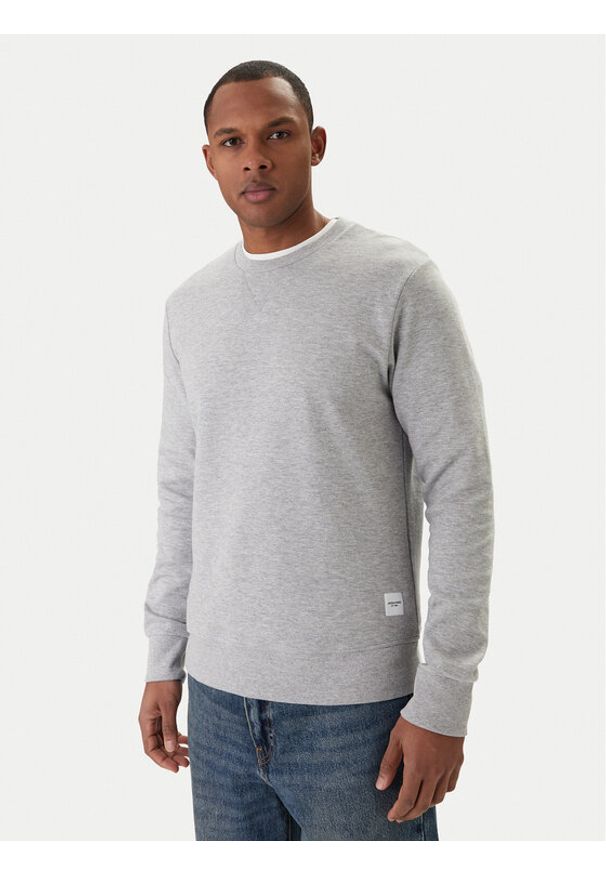 Jack & Jones Bluza Basic 12181903 Szary Regular Fit. Kolor: szary. Materiał: bawełna
