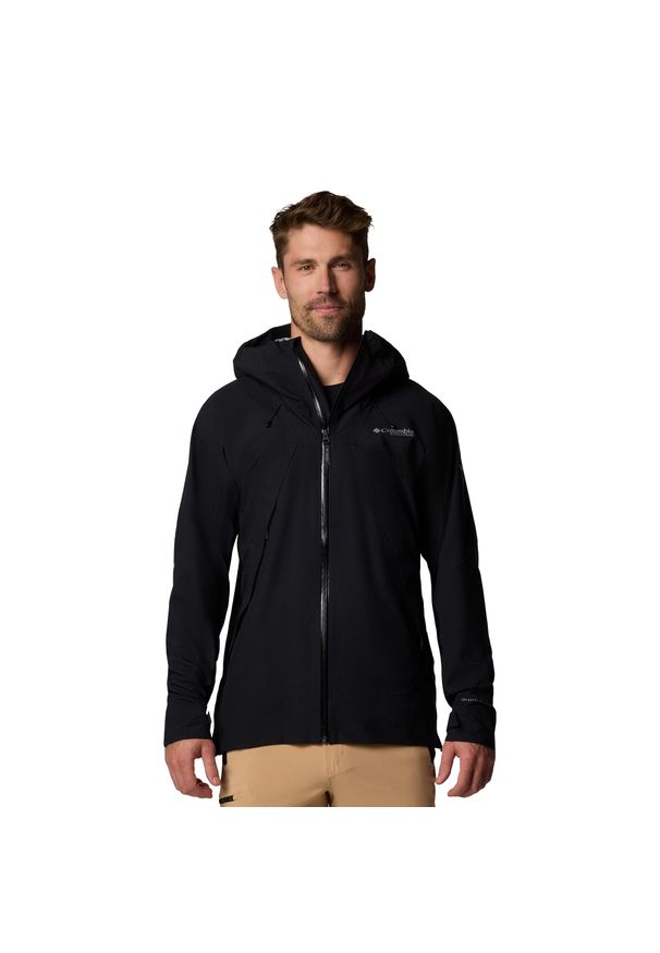 columbia - Kurtka softshell męska Columbia Northwest Explorer 3L Shell. Kolor: czarny. Materiał: softshell