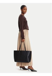 Tory Burch Torebka Perry Tote 169476 Czarny. Kolor: czarny. Materiał: skórzane